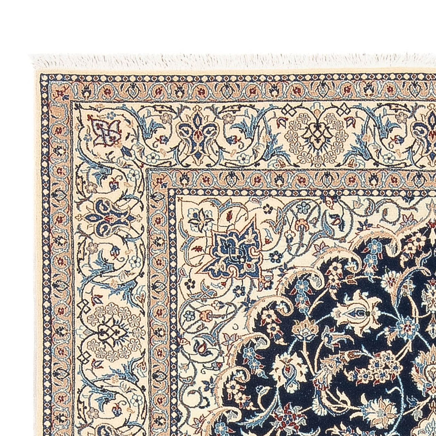 Tapis de Nain - 6 lignes Tapis 196x133cm - Tapis persan