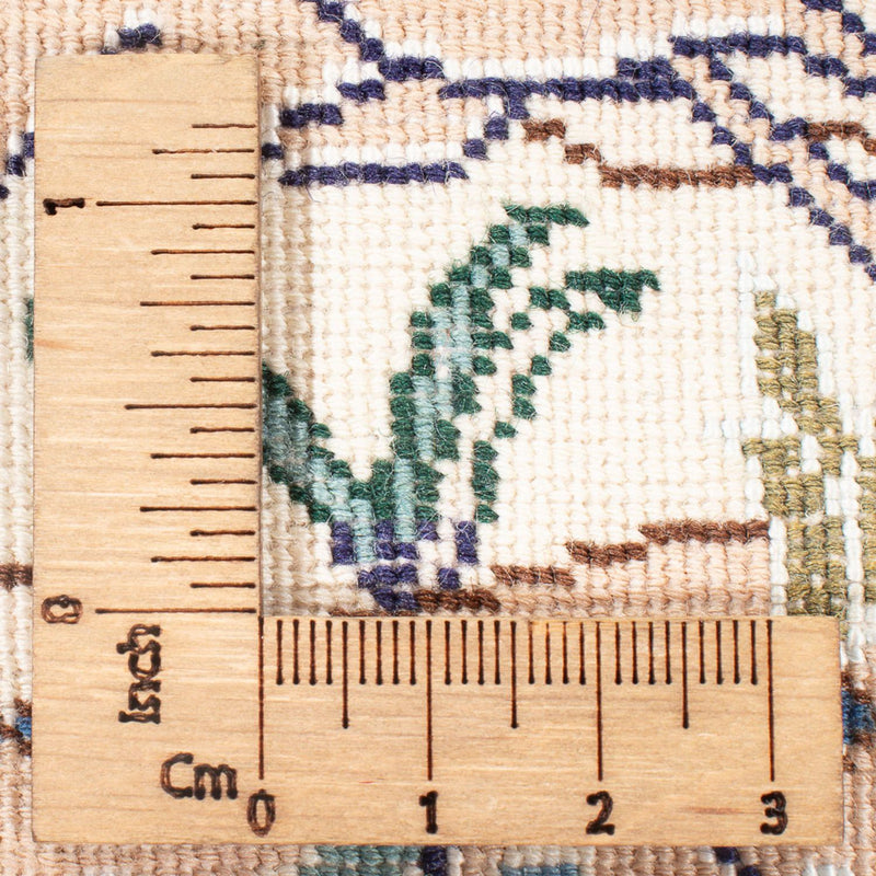 Tapis persan - Nain - Premium - 140 x 100 cm - crème