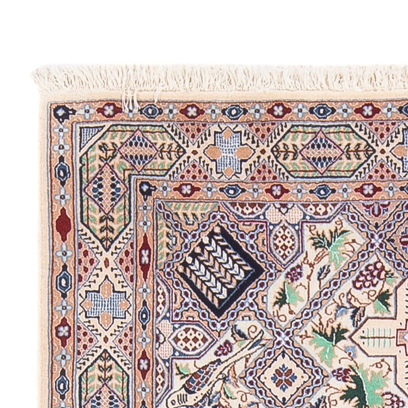 Tapis persan - Nain - Premium - 130 x 87 cm - crème