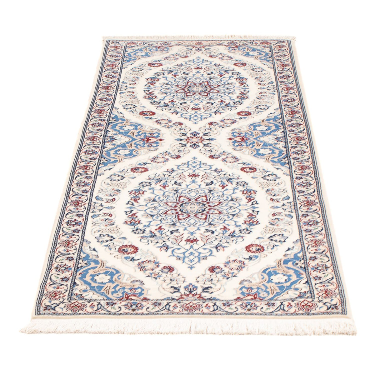 Tapis persan - Nain - Premium - 143 x 67 cm - multicolore