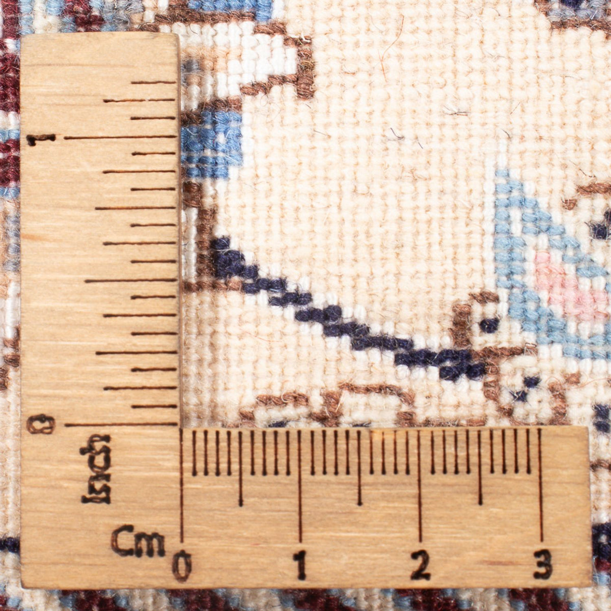 Tapis persan - Nain - Premium - 153 x 100 cm - vert