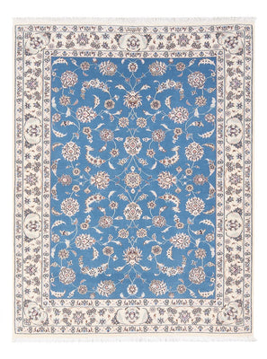 Tapis persan - Nain - Premium - 150 x 103 cm - bleu