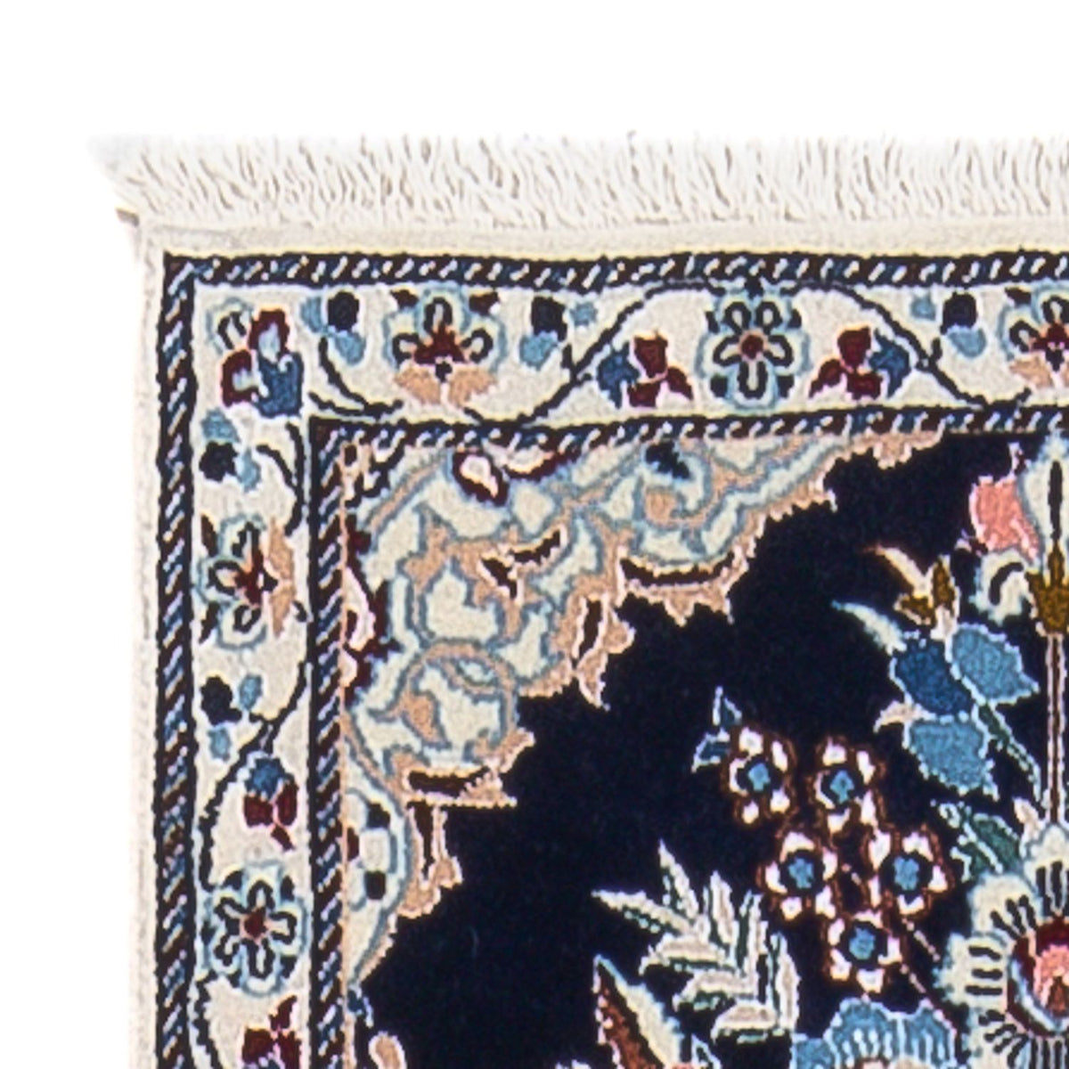 Tapis de Nain - 6 lignes Tapis 202x46cm - Tapis persan