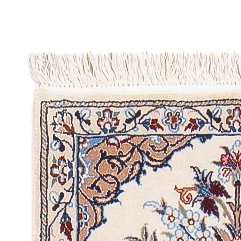 Tapis de couloir Tapis persan - Nain - Premium - 203 x 48 cm - crème