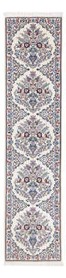Tapis de couloir Tapis persan - Nain - Premium - 194 x 48 cm - crème