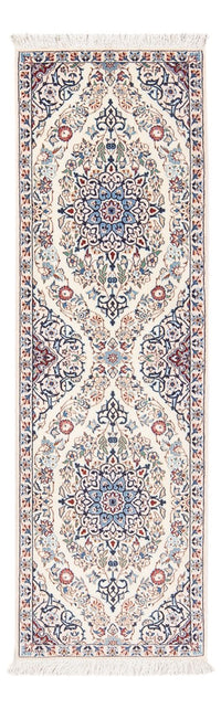 Tapis de couloir Tapis persan - Nain - Premium - 153 x 46 cm - crème