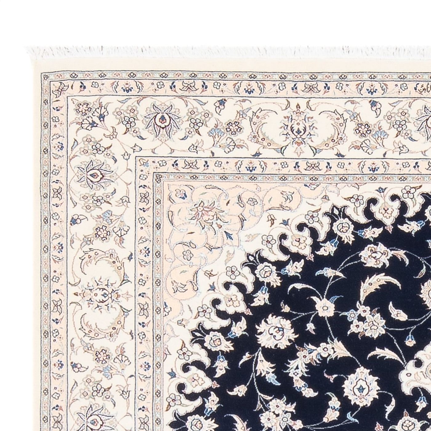 Tapis de Nain - 6 lignes Tapis 198x132cm - Tapis persan