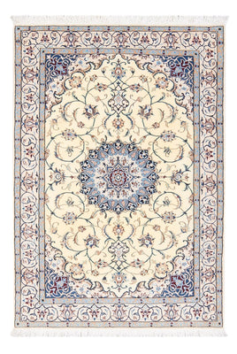 Tapis persan - Nain - Premium - 150 x 104 cm - crème
