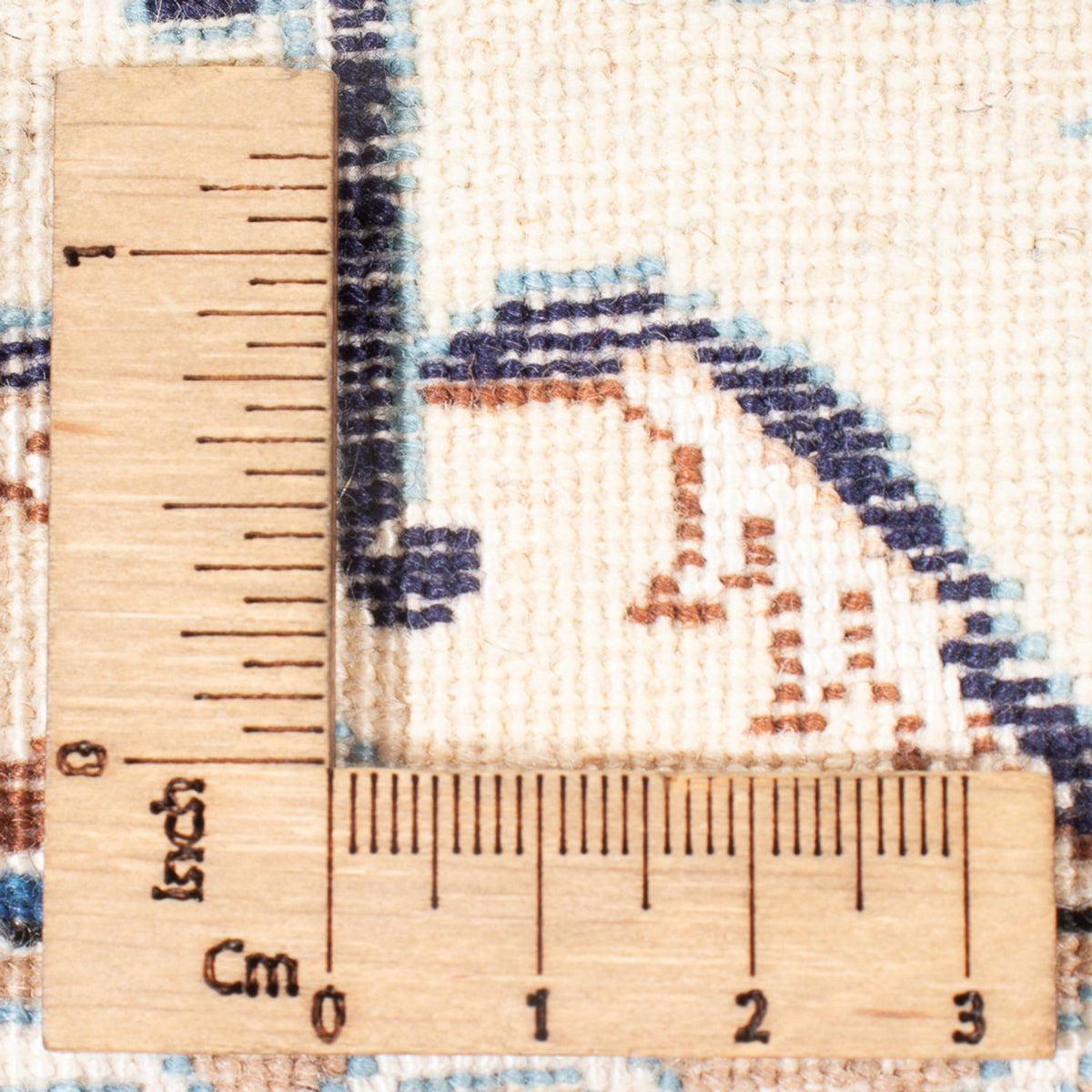 Tapis persan - Nain - Premium - 150 x 104 cm - crème