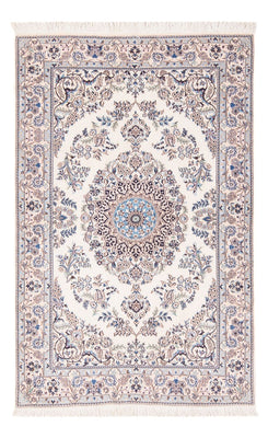 Tapis persan - Nain - Premium - 146 x 100 cm - crème