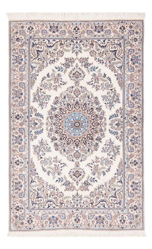 Tapis persan - Nain - Premium - 146 x 100 cm - crème