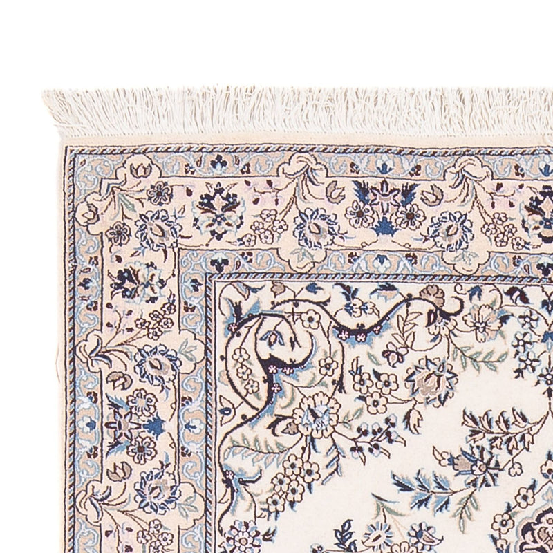 Tapis persan - Nain - Premium - 146 x 100 cm - crème