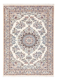 Tapis persan - Nain - Premium - 132 x 98 cm - crème