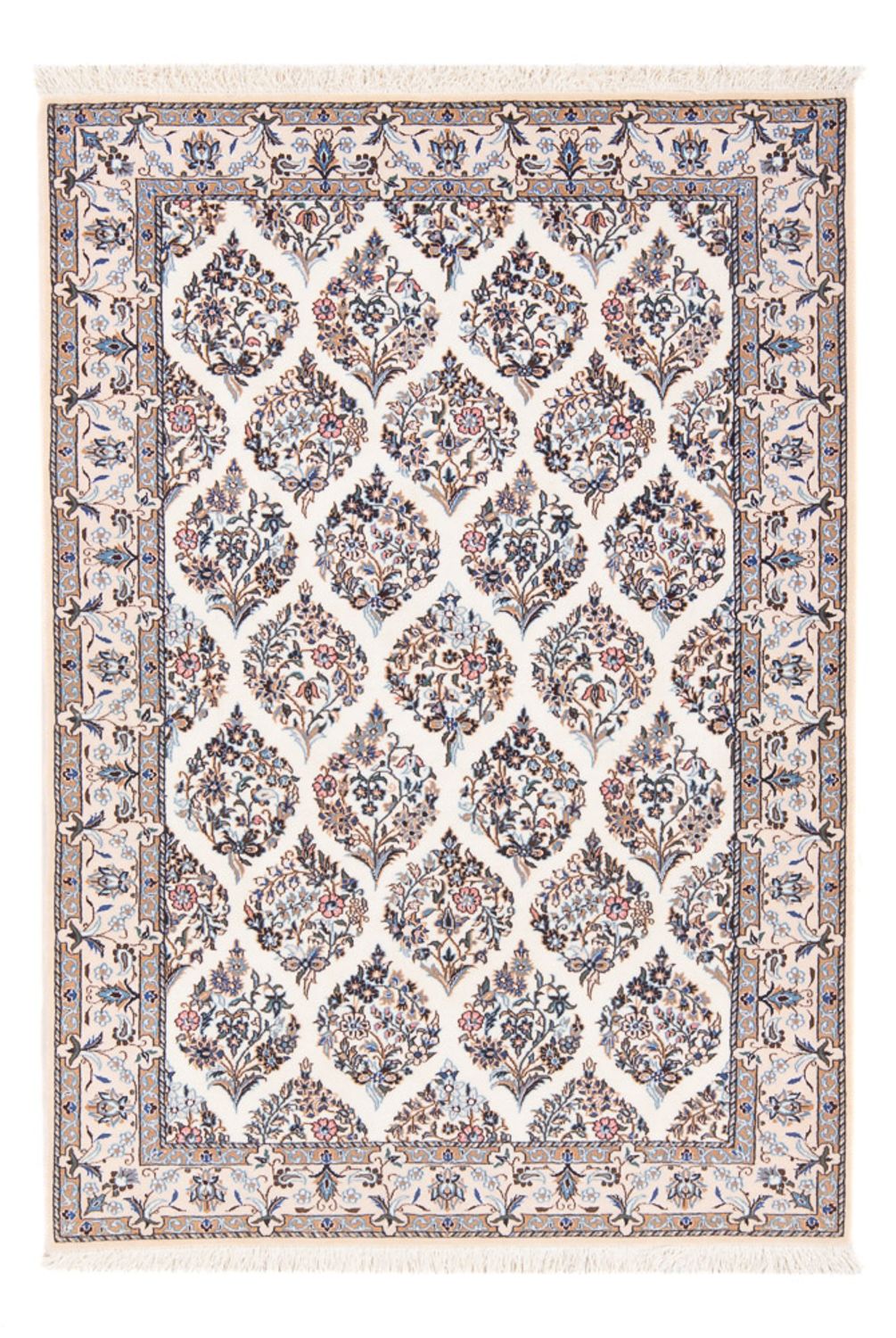 Tapis persan - Nain - Premium - 148 x 100 cm - crème