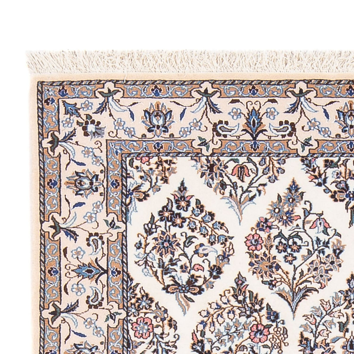 Tapis persan - Nain - Premium - 148 x 100 cm - crème