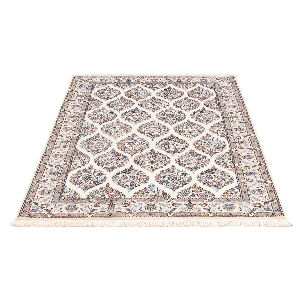 Tapis persan - Nain - Premium - 148 x 100 cm - crème