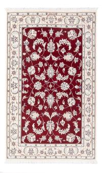 Tapis persan - Nain - Premium - 126 x 84 cm - rouge