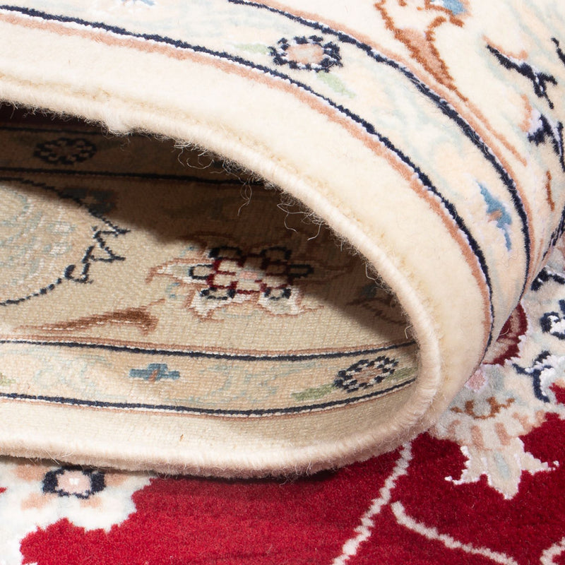 Tapis persan - Nain - Premium - 126 x 84 cm - rouge
