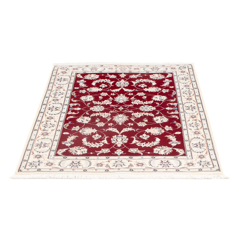 Tapis persan - Nain - Premium - 126 x 84 cm - rouge