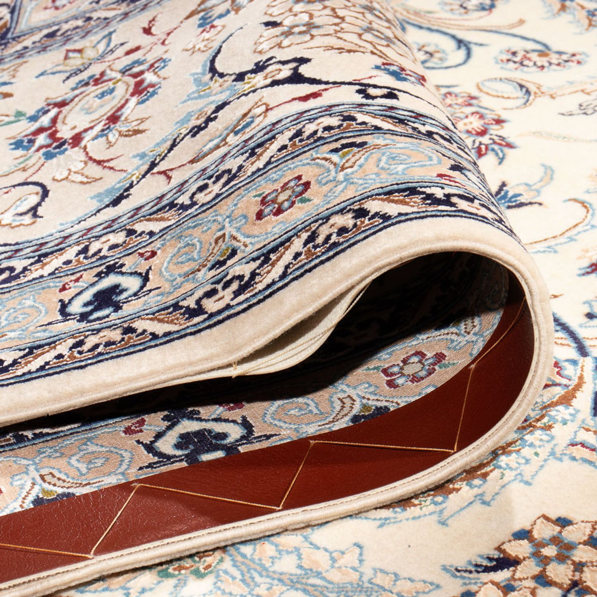 Tapis persan - Nain - Premium - 362 x 255 cm - crème