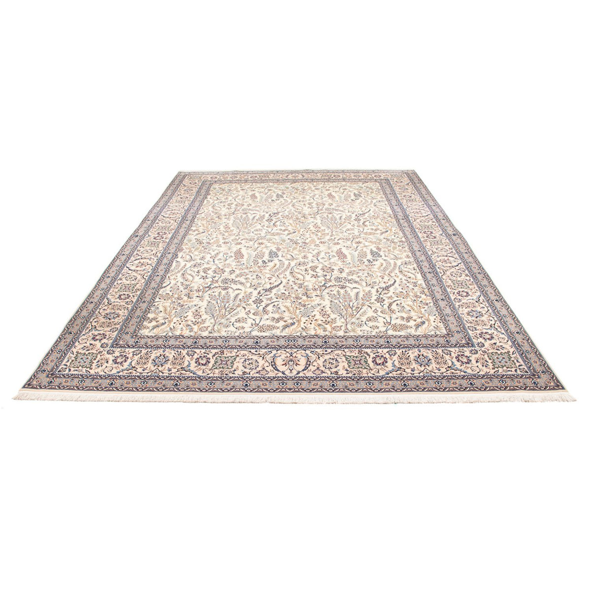 Tapis persan - Nain - Premium - 362 x 255 cm - crème