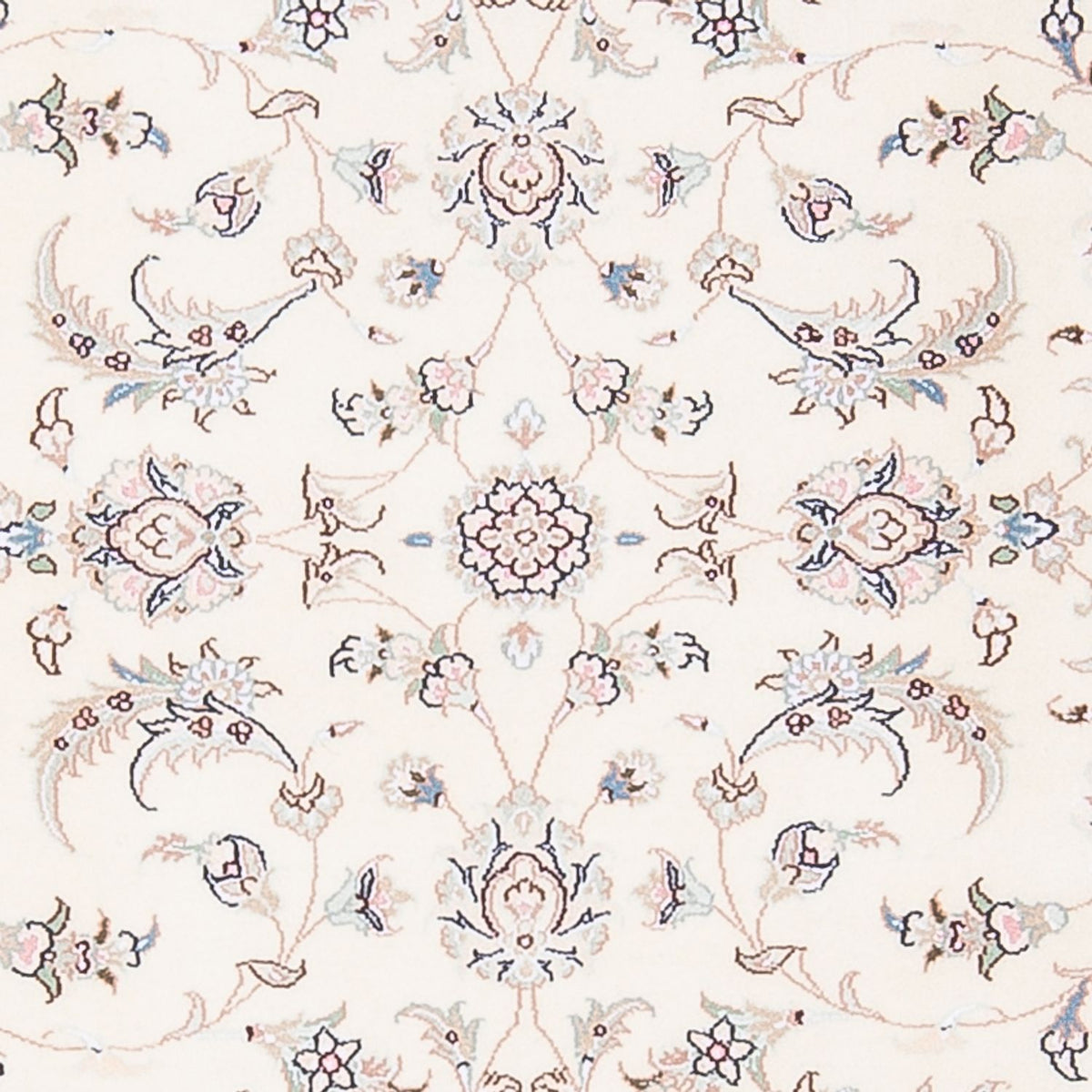 Tapis persan - Nain - Premium - 152 x 102 cm - crème