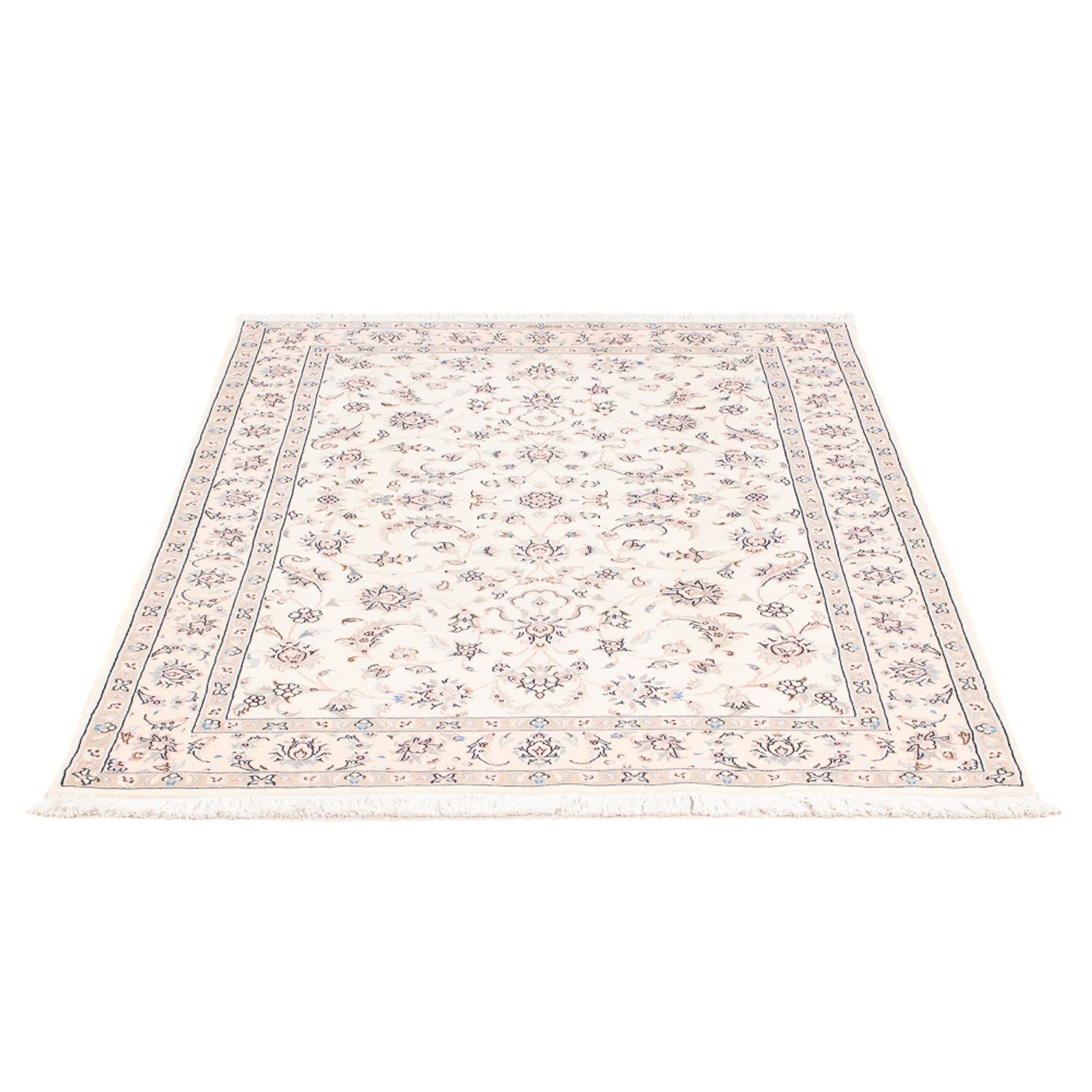 Tapis persan - Nain - Premium - 152 x 102 cm - crème