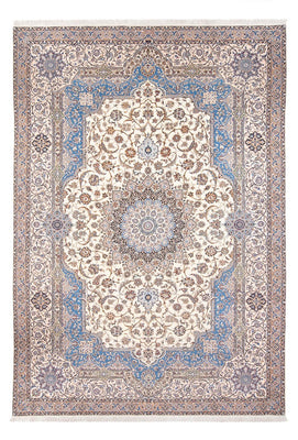 Tapis persan - Nain - Premium - 373 x 262 cm - crème
