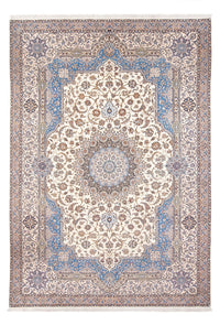 Tapis persan - Nain - Premium - 373 x 262 cm - crème