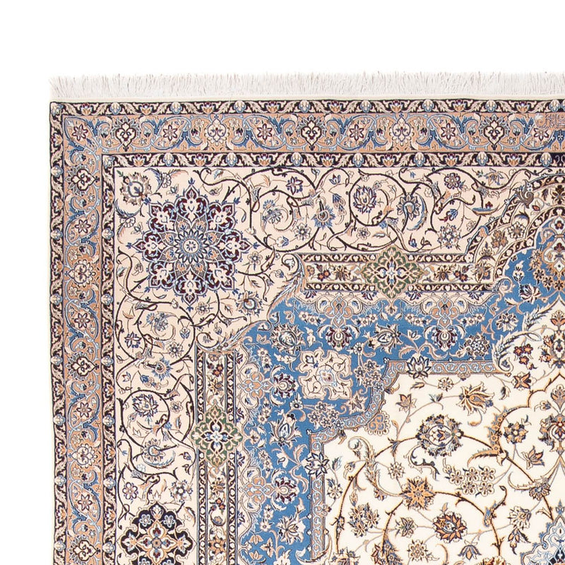 Tapis persan - Nain - Premium - 373 x 262 cm - crème