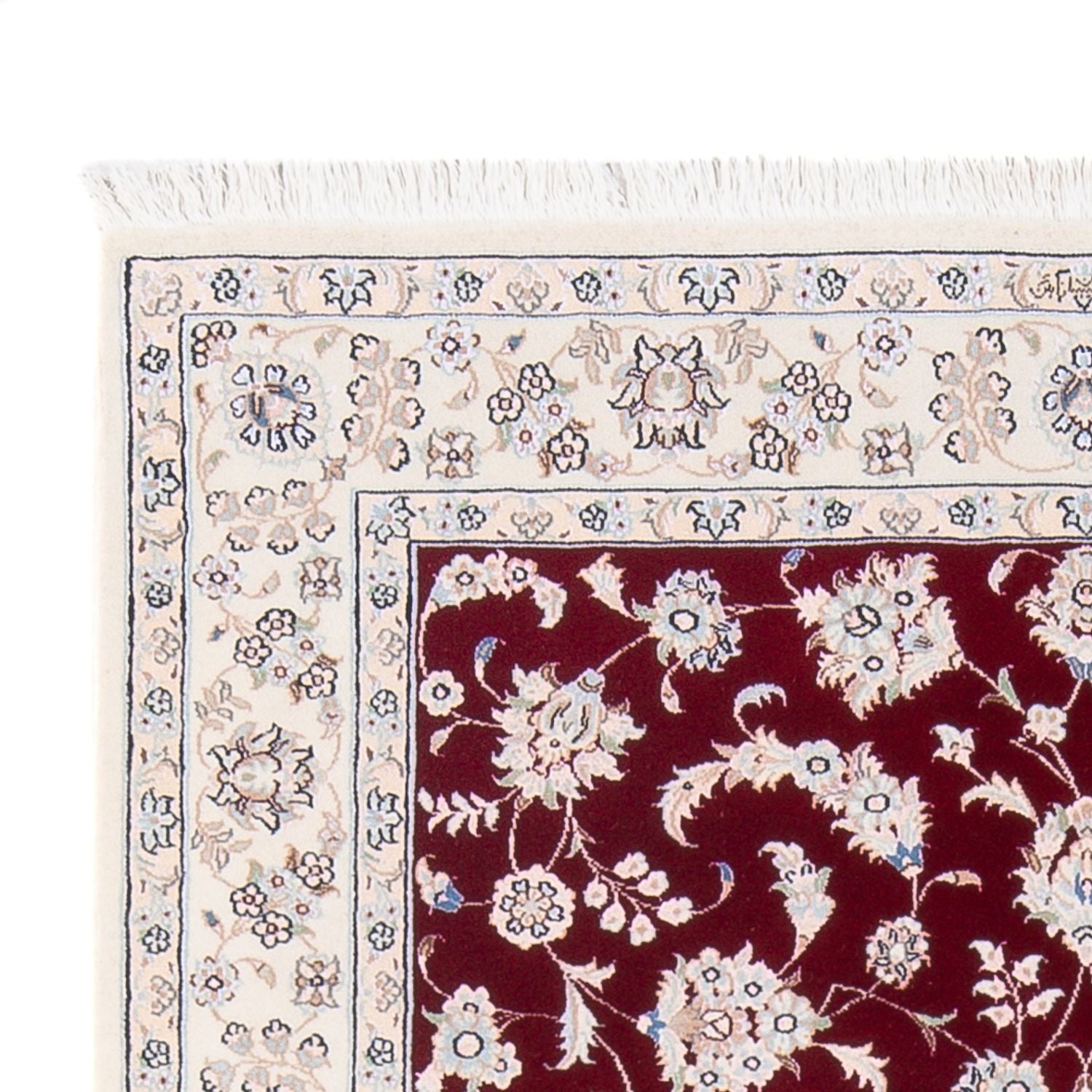 Tapis persan - Nain - Premium - 154 x 110 cm - rouge