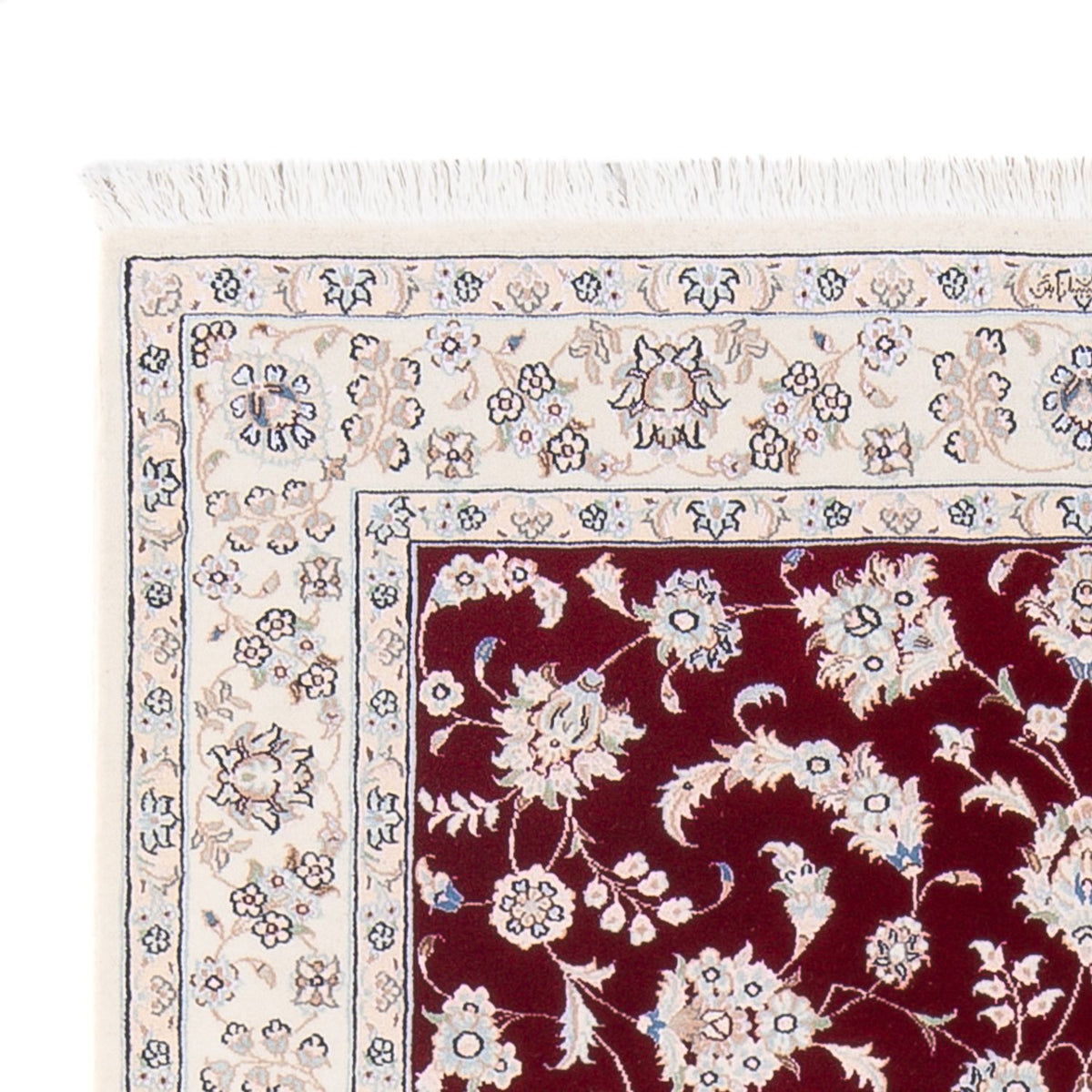 Tapis persan - Nain - Premium - 154 x 110 cm - rouge