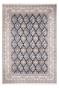 Tapis persan - Nain - Premium - 302 x 200 cm - bleu foncé