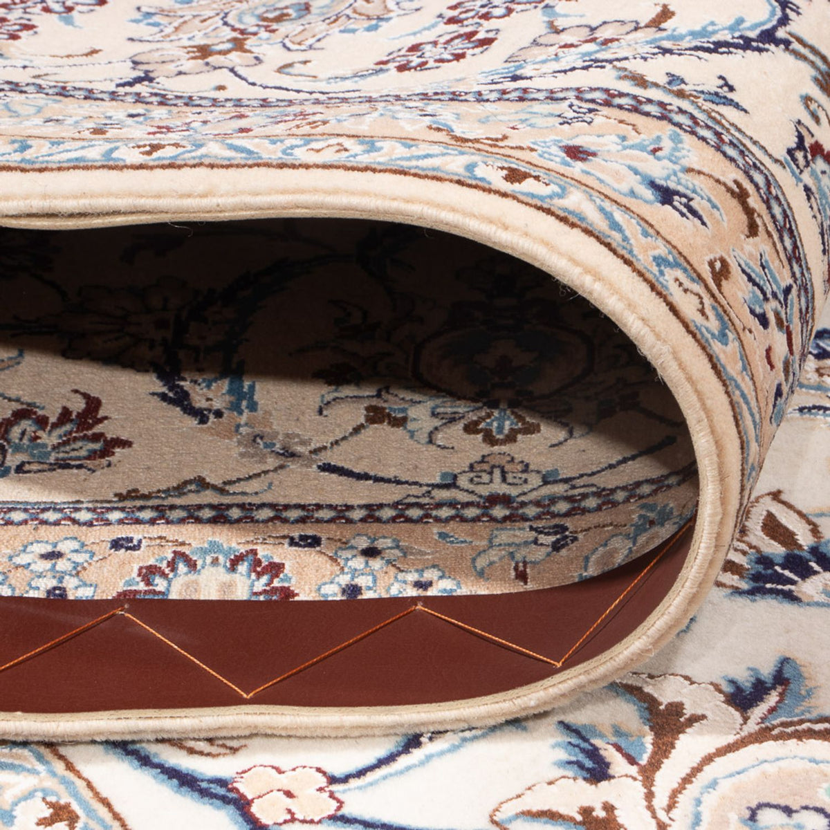 Tapis persan - Nain - Premium - 310 x 213 cm - crème