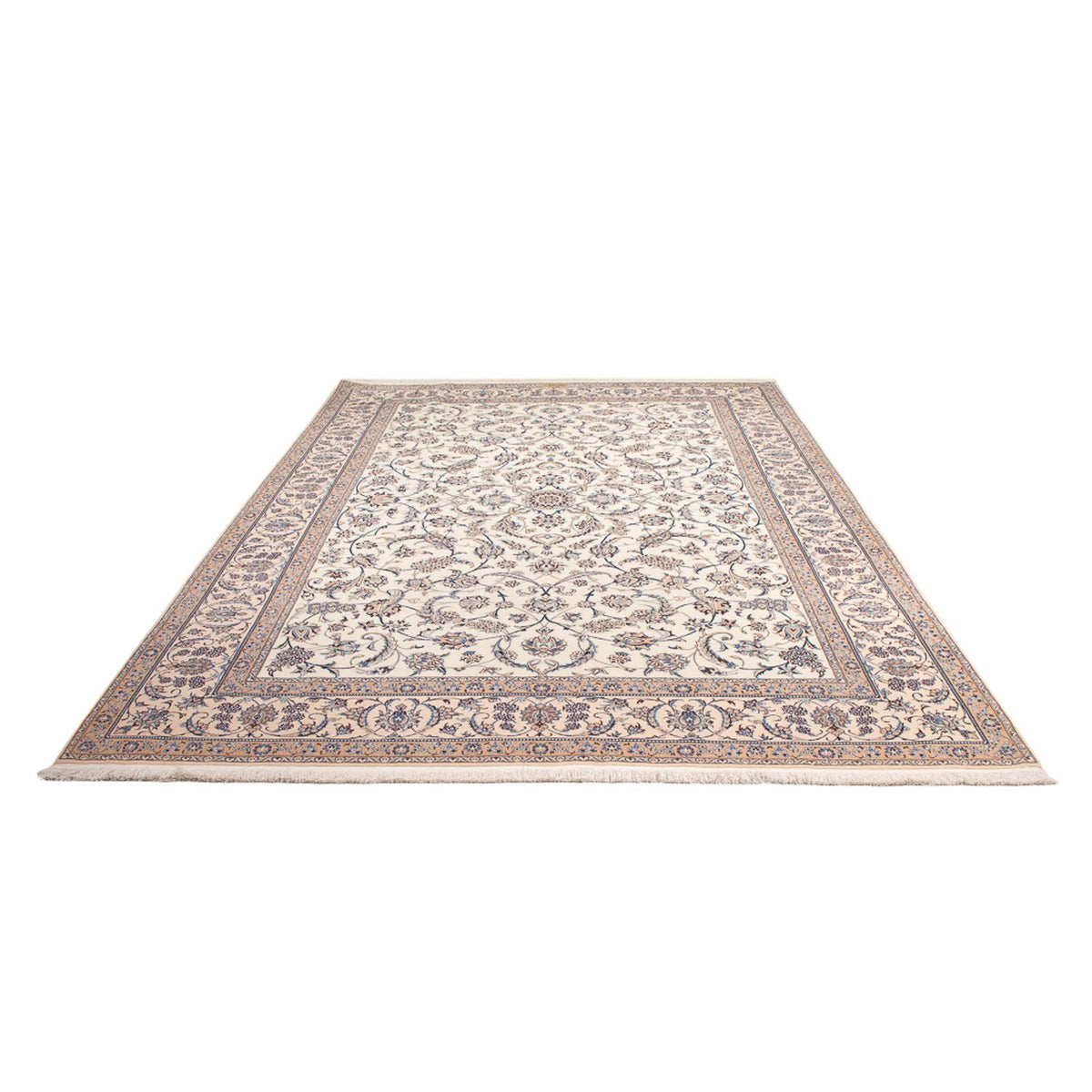Tapis persan - Nain - Premium - 310 x 213 cm - crème