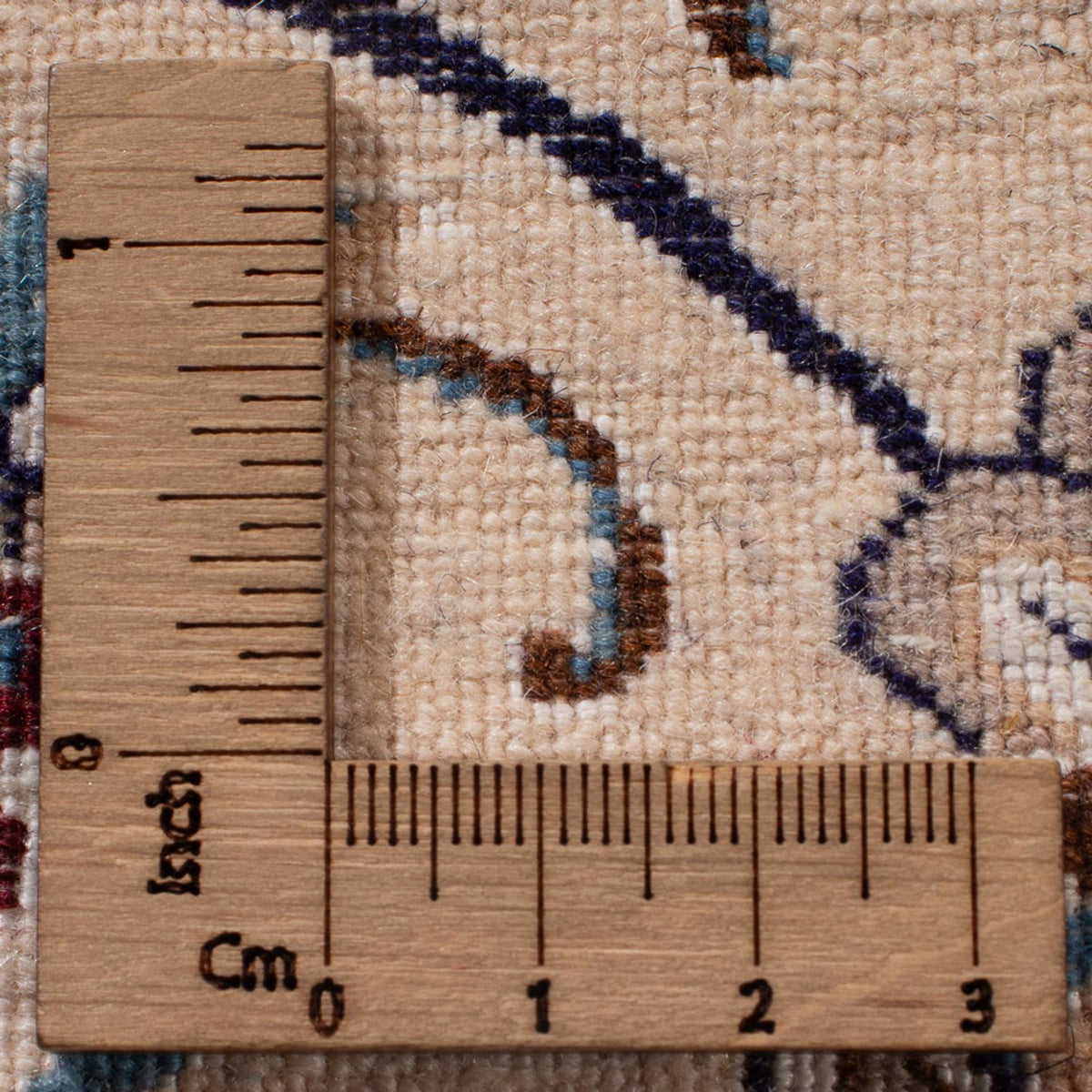 Tapis persan - Nain - Premium - 310 x 213 cm - crème