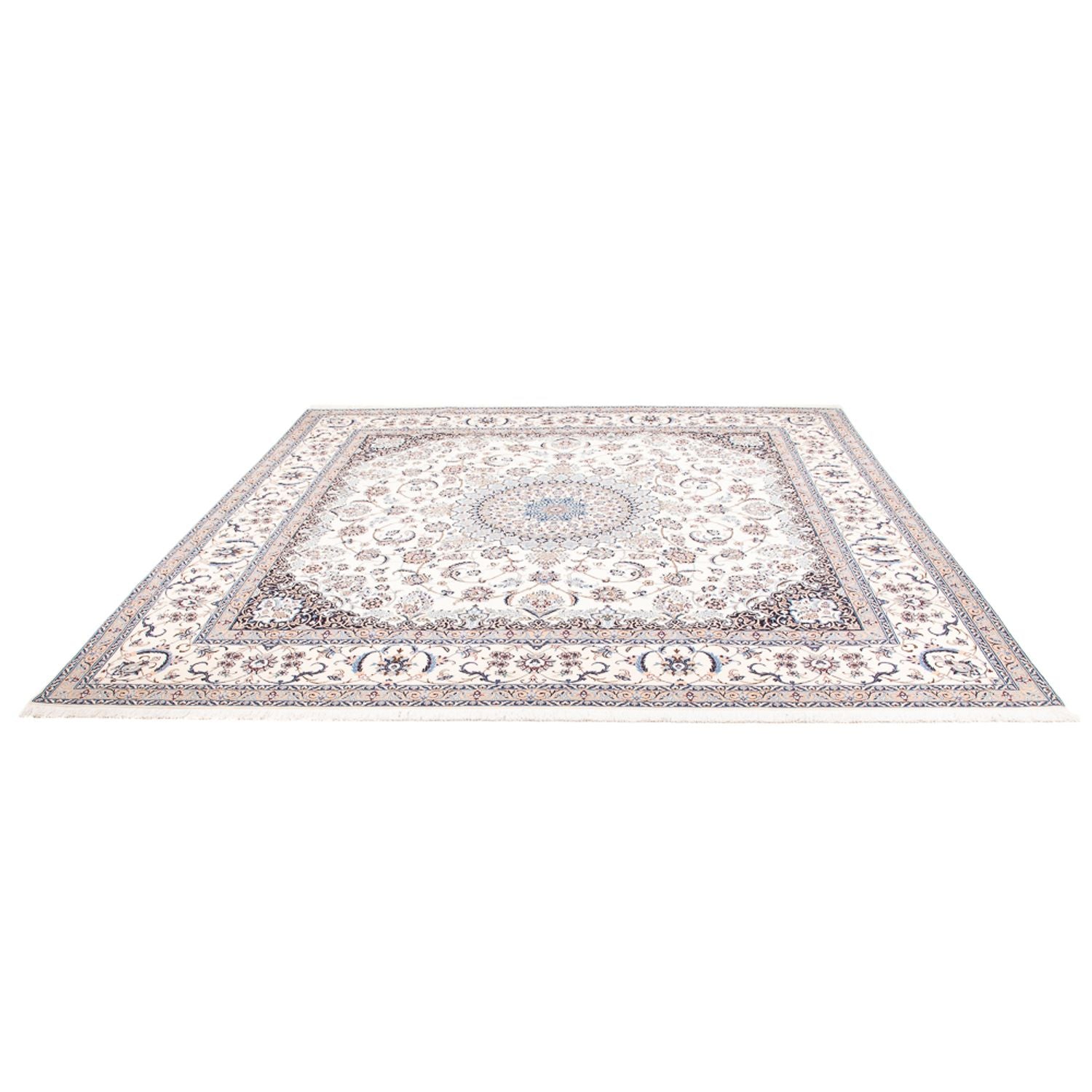 Tapis persan - Nain - Premium - 261 x 247 cm - crème