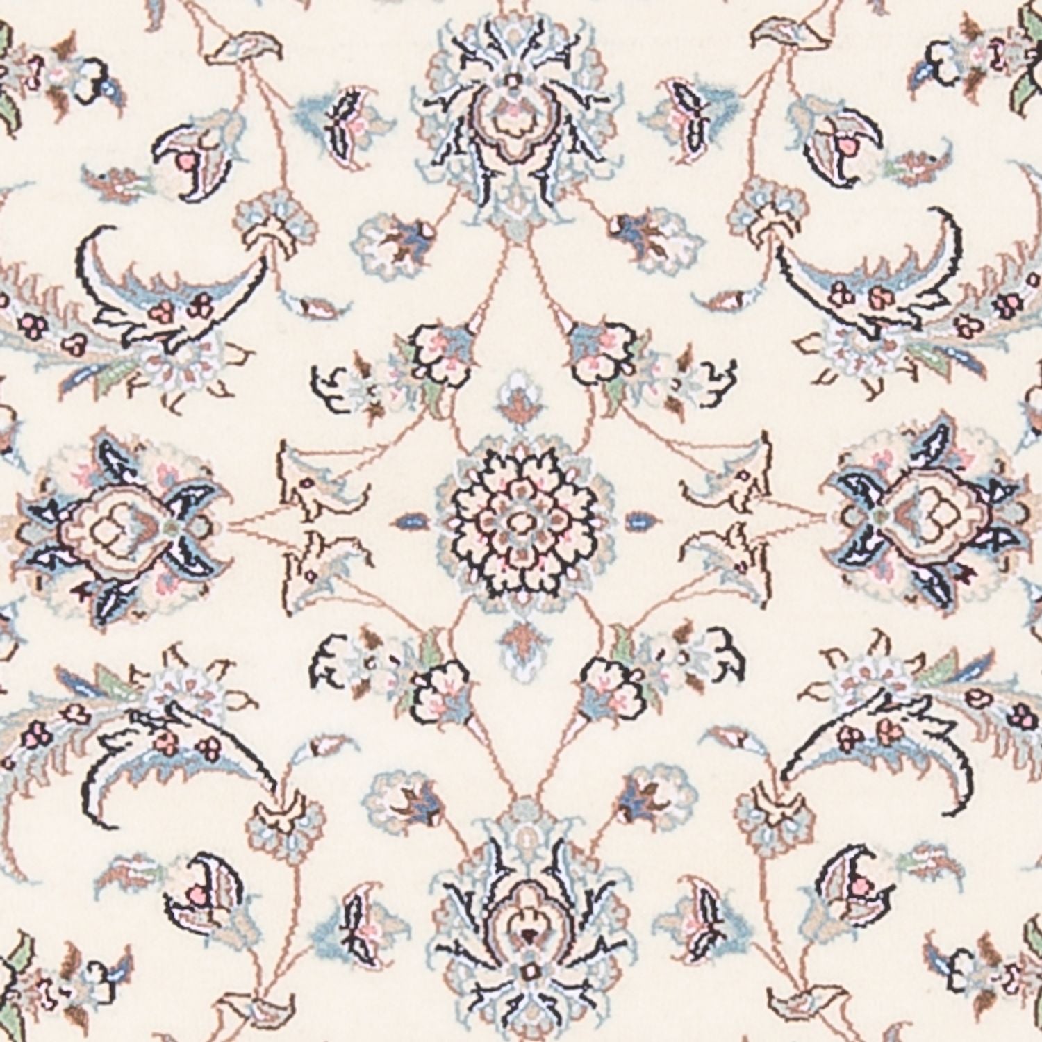 Tapis persan - Nain - Premium - 150 x 102 cm - crème