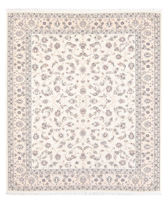 Tapis persan - Nain - Premium - 198 x 150 cm - crème