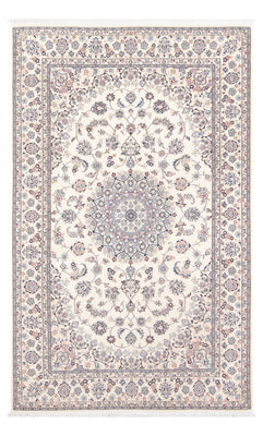 Tapis persan - Nain - Premium - 205 x 135 cm - crème
