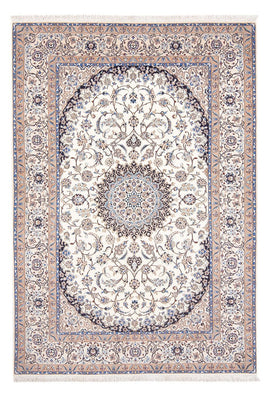 Tapis persan - Nain - Premium - 235 x 152 cm - crème