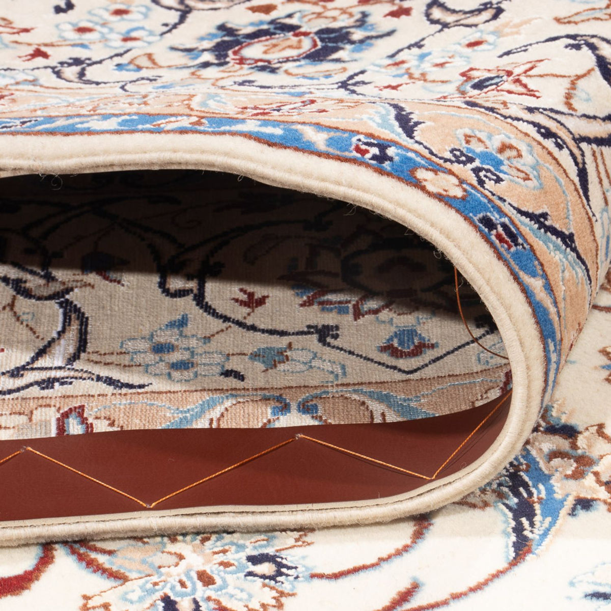 Tapis persan - Nain - Premium - 235 x 152 cm - crème