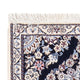 Tapis de couloir Tapis persan - Nain - Premium - 188 x 58 cm - bleu foncé