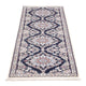 Tapis de couloir Tapis persan - Nain - Premium - 188 x 58 cm - bleu foncé
