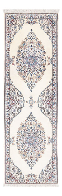 Tapis de couloir Tapis persan - Nain - Premium - 153 x 49 cm - crème