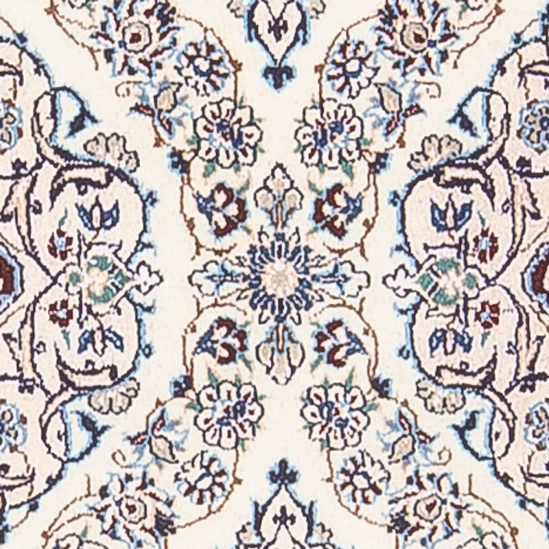 Tapis de couloir Tapis persan - Nain - Premium - 147 x 48 cm - crème
