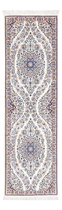 Tapis de couloir Tapis persan - Nain - Premium - 150 x 50 cm - crème