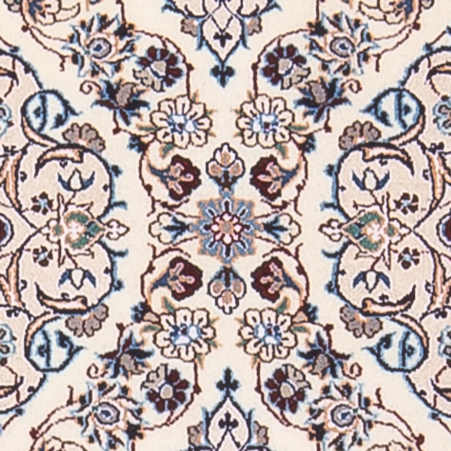 Tapis de couloir Tapis persan - Nain - Premium - 150 x 48 cm - beige foncé