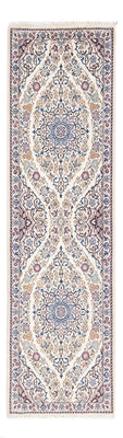 Tapis de couloir Tapis persan - Nain - Premium - 156 x 48 cm - crème
