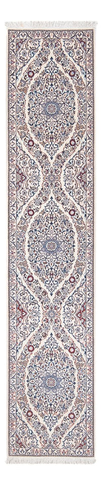 Tapis de couloir Tapis persan - Nain - Premium - 209 x 49 cm - beige foncé